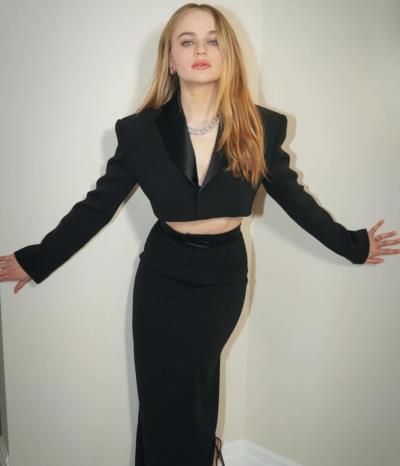 Joey King Stuns In Powerful Black Ensemble