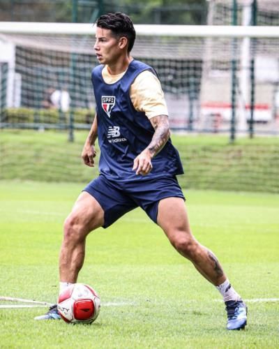 James Rodríguez Demonstrates Dedication And Determination In Training Sessions