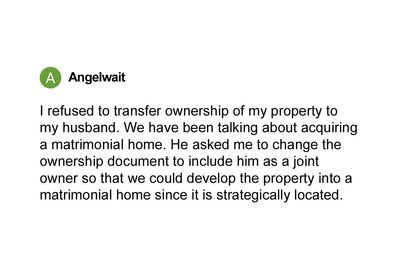 Hey Pandas, AITA For Intending To Keep My Inheritance Separate From My Husband?