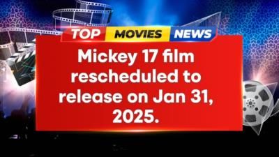 Mickey 17 Release Date Pushed To Jan. 31, 2025.