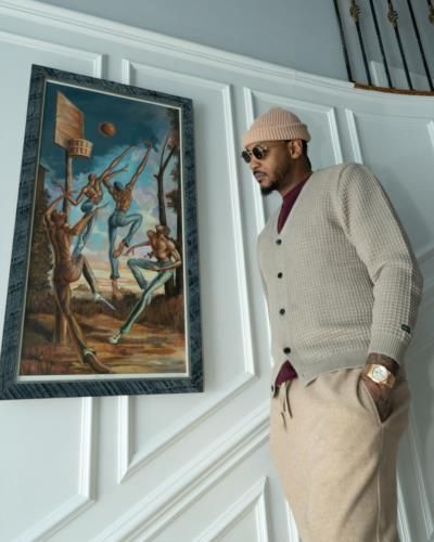 Carmelo Anthony's Urban Chic Style Embraces Artistic Edge