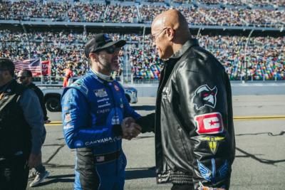 Dwayne Johnson Adds Star Power To NASCAR World