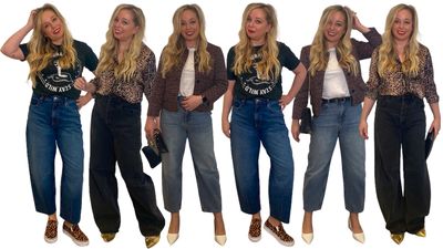 Barrel leg jeans are the new hero denim style for the season - here's how I'm wearing them