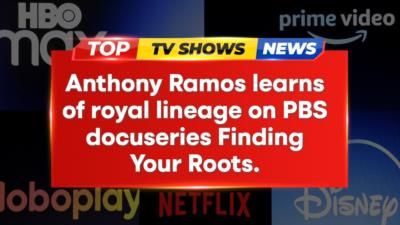 Actor Anthony Ramos Discovers Royal Guanche Ancestry On PBS Show.
