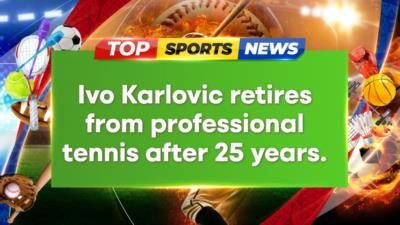 Tennis Star Ivo Karlovic Retires After 25-Year Career