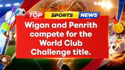 Wigan Warriors To Face Penrith Panthers In World Club Challenge