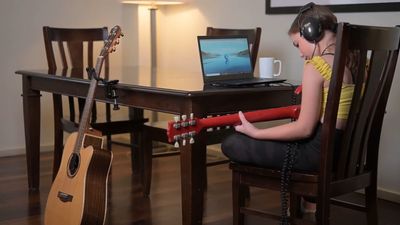 “A durable, space-saving device that holds your guitar wherever you are”: The CodaGrip is a clamping guitar stand you can hang anywhere you want