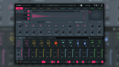 "Experience beatmaking like never before": Wave Alchemy's Triaz is a drum production powerhouse that comes with a ridiculously huge library of 15,000 samples