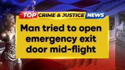 Unruly Passenger Tries To Open Emergency Exit Mid-Flight