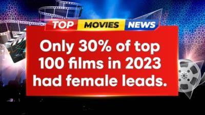 Hollywood's Gender Disparity: Female Leads Hit Decade Low In 2023