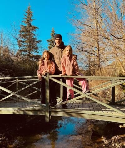 Mauro Icardi's Cherished Moments With Daughters By The Riverside