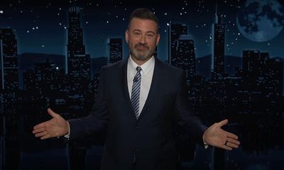 Jimmy Kimmel on George Santos’s fraud lawsuit: ‘Represented by the law firm of Pot, Kettle and Black’