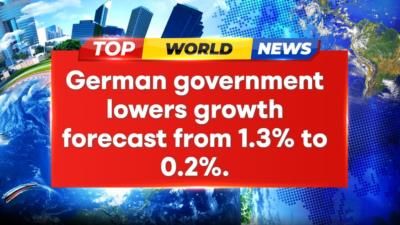 Germany Cuts Growth Forecast Due To Economic Challenges