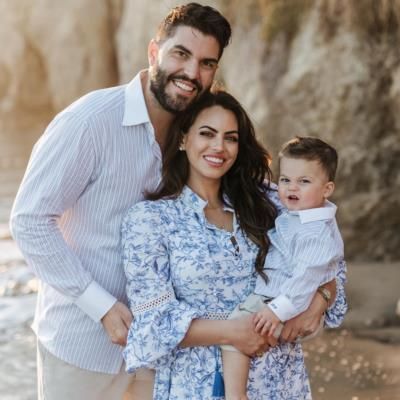 Eric Hosmer's Family Beachside Photoshoot: Radiating…