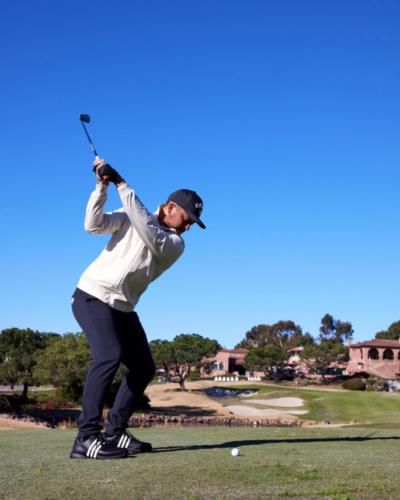 Xander Schauffele's Dynamic Golf Swing Captured In Time-Lapse