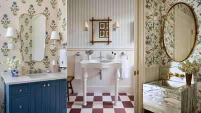 Is bathroom wallpaper still on trend? Interior designers share how to invite pattern into the bathroom in 2024