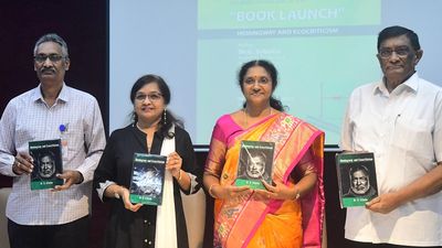 Book highlighting interdependence of humans and nature released in Vijayawada