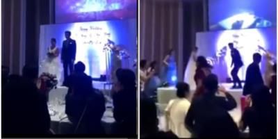 Groom Exposes Bride's Affair With X-Rated Video At Wedding