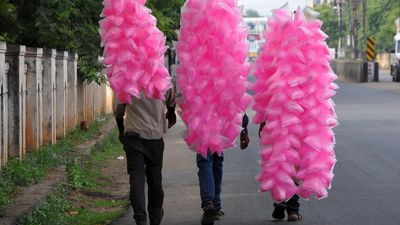 Food safety officials monitoring cotton candy vendors in Tiruchi district