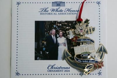 Jimmy Carter Honored With White House Christmas Ornament
