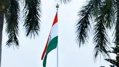 108-ft flag mast inaugurated at Artillery Centre in Hyderabad