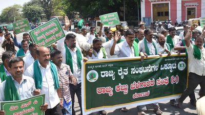 Mysuru: Farmers stage protest over police action