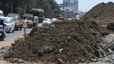 Commuters demand steps to rein in dust at Edapally-Muthakunnam NH-66 work sites