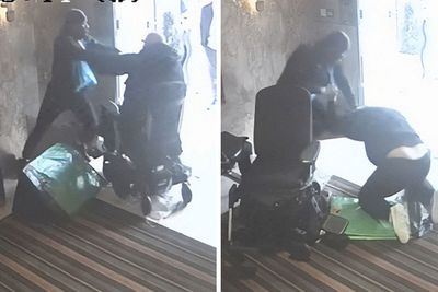CCTV Captures Violent Altercation Between Amazon Worker And Wheelchair-Bound Man