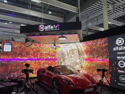 Alfalite To Show Micro LED Panels, AlfaArt in FOR-A NAB Show Booth