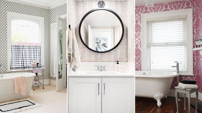 6 small bathroom wallpaper ideas to inject style into your space