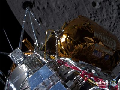 Odysseus Lunar Lander Makes Historic Moon Landing