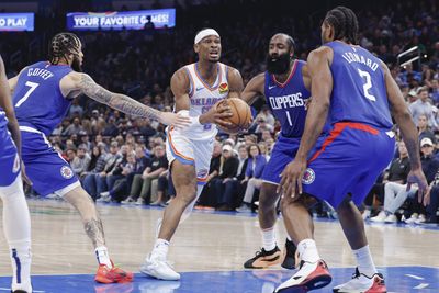 Player grades: Thunder clinch crucial tiebreaker with 129-107 win over Clippers