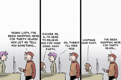 Artist Creates Humorous Comics About Retail Employees, And Here Are His 50 Recent Works