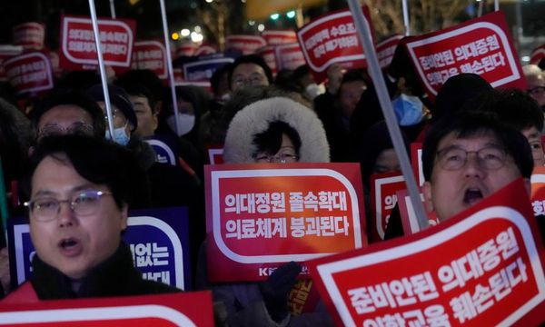 South Korea doctors’ strike: ‘severe’ public health alert issued for first time
