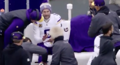 New Mic’d-Up Video Shows Kirk Cousins’s Sad Reaction to Achilles Injury