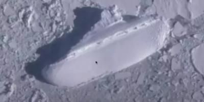 Mysterious 'ice ship' discovered in Antarctica sparks online speculation frenzy