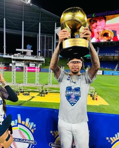 Celebratory Victory: Champions Of The Caribbean Baseball Team