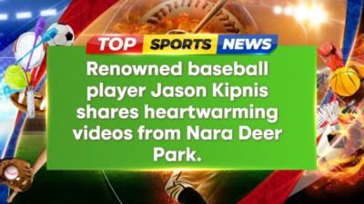 Jason Kipnis's Heartwarming Visit To Nara Deer Park