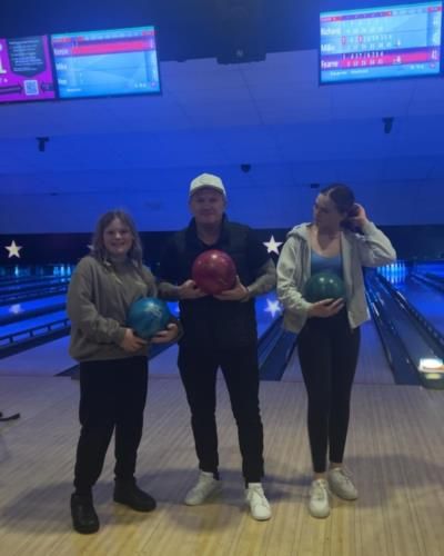 Ricky Hatton's Family Bowling Night