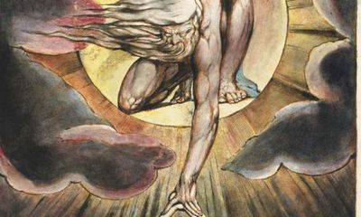 William Blake’s Universe review – polymath’s paintings are outclassed by the Germans