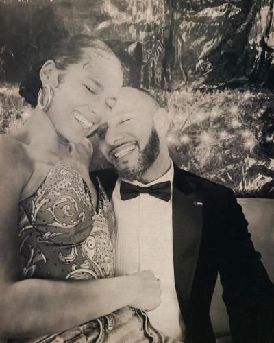 Alicia Keys' Intimate Black And White Moments With Husband