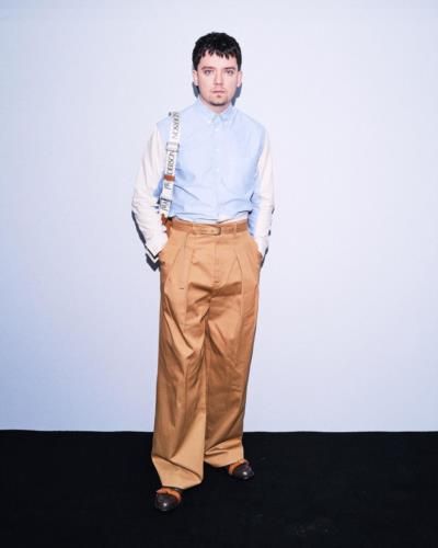 Asa Butterfield's Stylish And Confident Fashion Statement