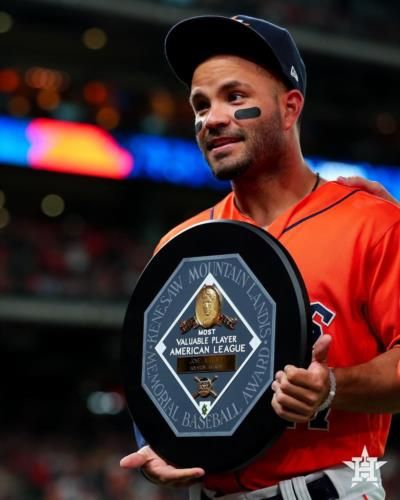 Jose Altuve Receives Most Valuable Player Award In Houston