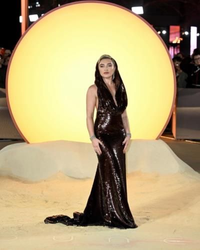 Florence Pugh Stuns In Timeless Black Fashion Statement On Instagram