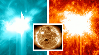 Sun erupts with most powerful solar flare since 2017 amid explosive week (video)