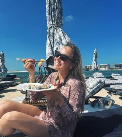 Donna Vekic Enjoys Vacation In Dubai With Loved Ones