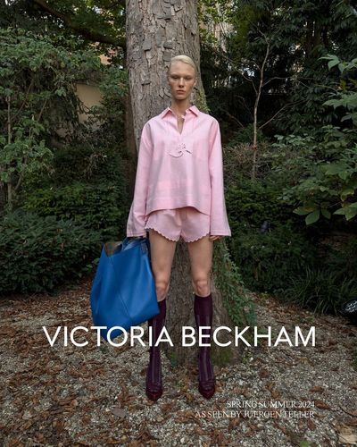 Juergen Teller Photographs and Interprets Victoria Beckham's Spring 2024 Collection