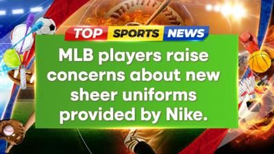 MLB Players Report Issues With Sheer New Uniforms