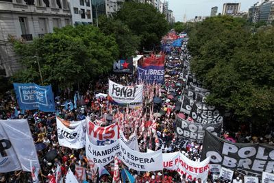Thousands Protest As Hunger Grows Amid Argentine Austerity