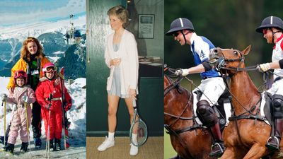 32 hobbies the royals can't get enough of - from tennis with the pros to family rivalry on the polo field